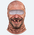 Funny Realistic Ski Mask – Winter Outdoor Snow Face Cover for Skiing and Parties