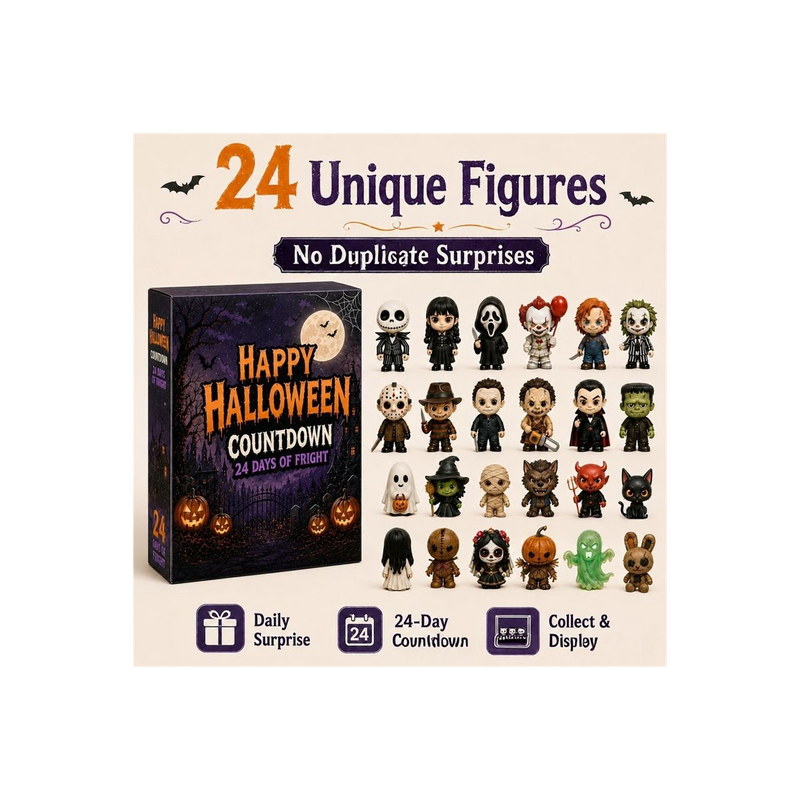Halloween Horror Characters Advent Calendar — gift set