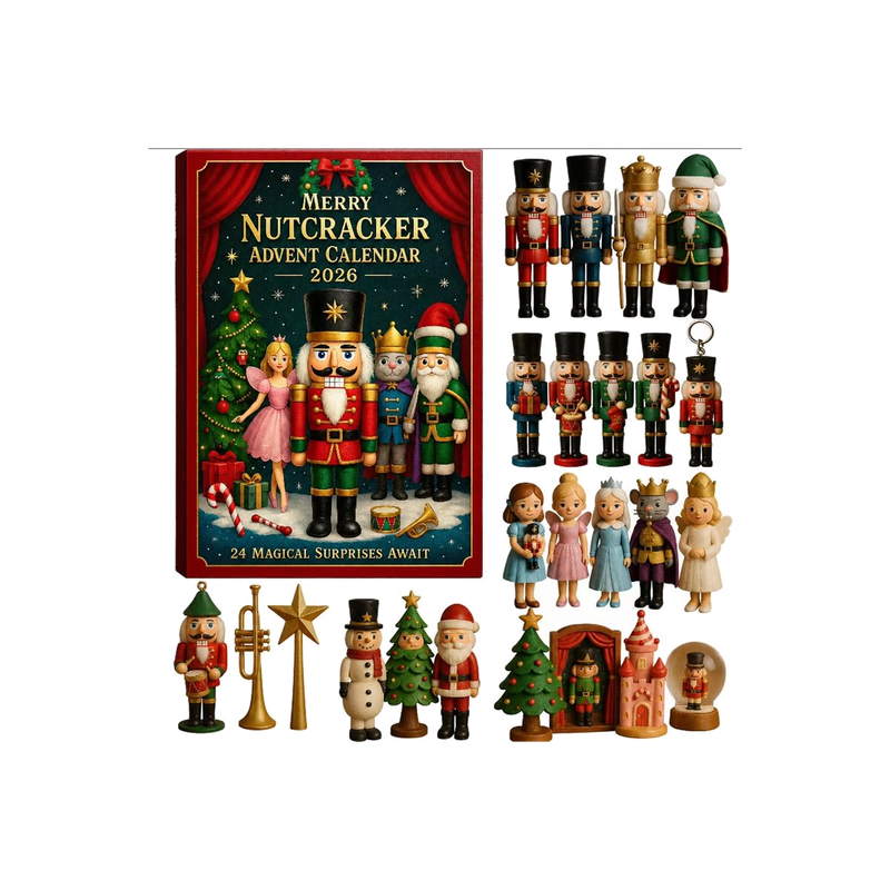 Nutcrackers Advent Calendar — gift set
