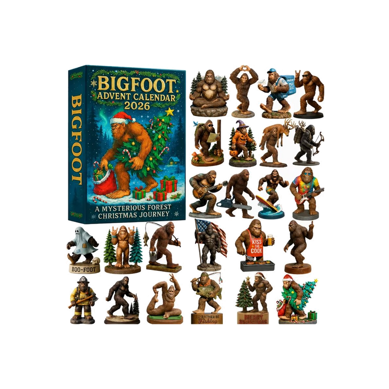 Bigfoot Advent Calendar — gift set