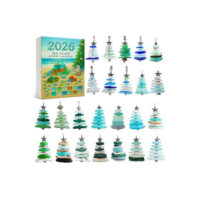 Sea Glass Advent Calendar — gift set