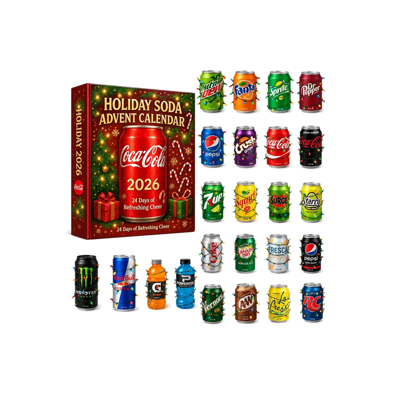 Soda Pop Advent Calendar — gift set