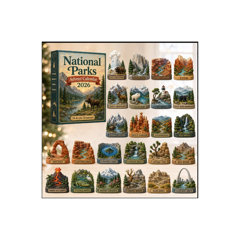 National Parks Advent Calendar — gift set