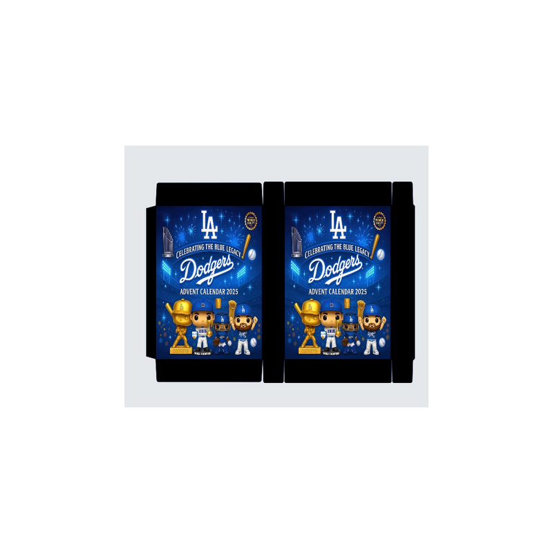 Dodgers Baseball Advent Calendar — gift set
