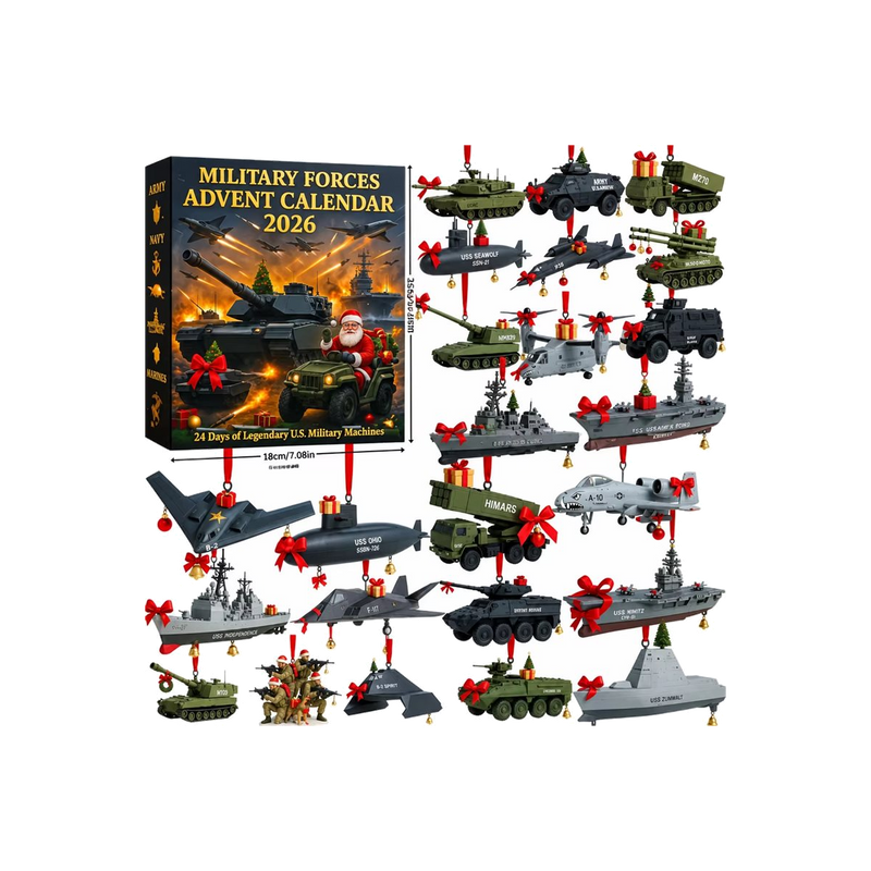 Military Equipment Advent Calendar — gift set