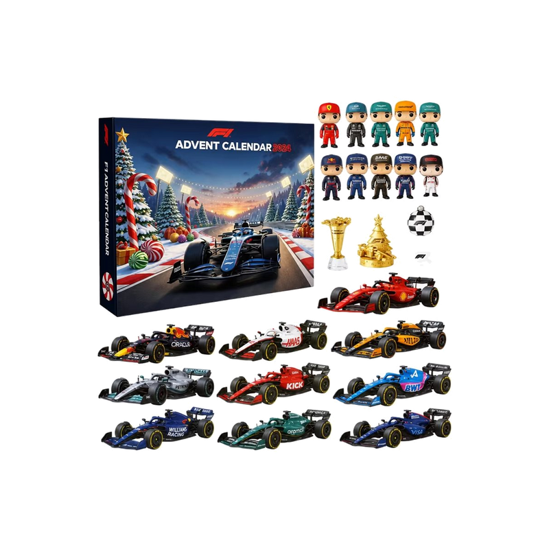 Four-Wheel Racing Advent Calendar — gift set