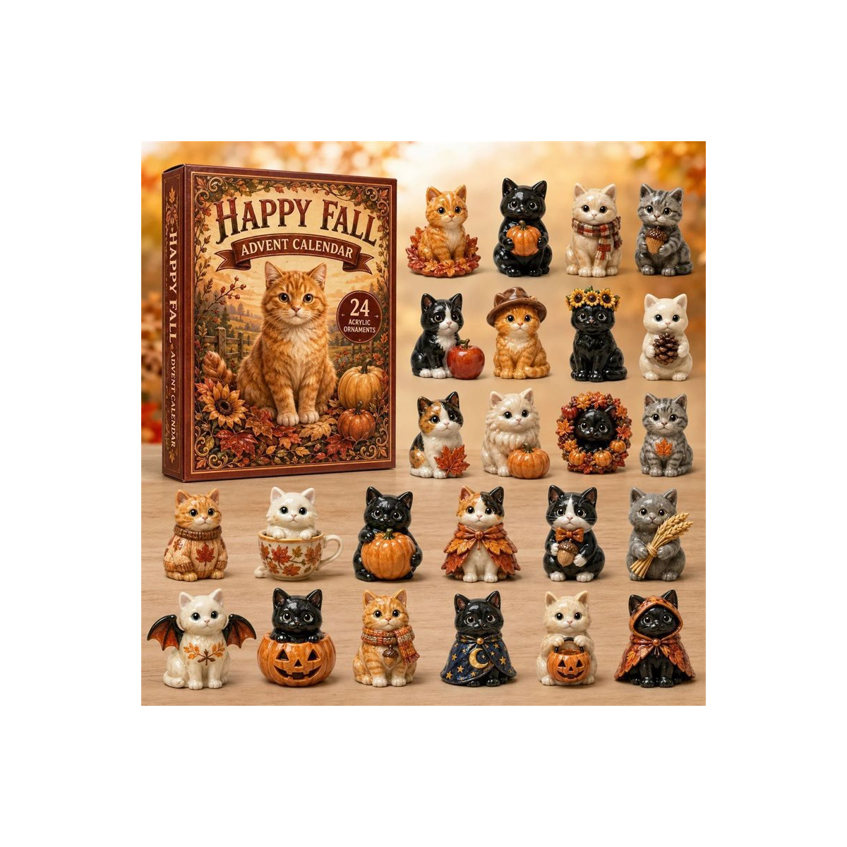 DFY retail hero v2 — Fall Cat Advent Calendar — original artwork