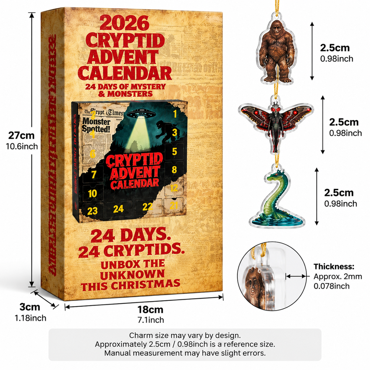 Cryptid Advent Calendar