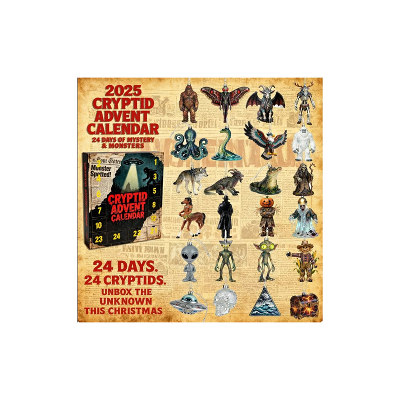 Cryptid Advent Calendar — gift set