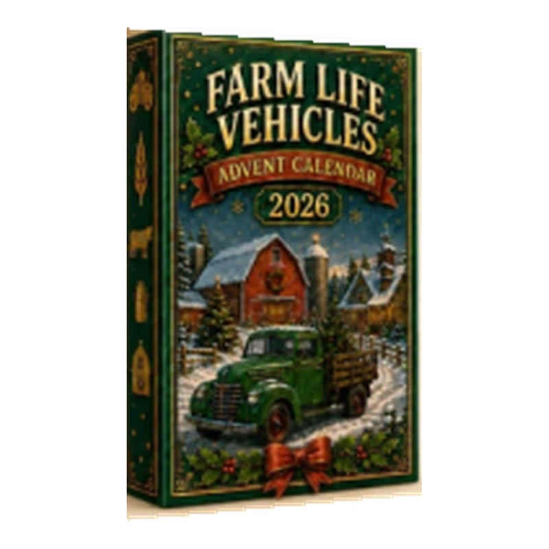 Farm Vehicles Advent Calendar — gift set