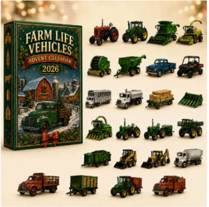 Farm Vehicles Advent Calendar