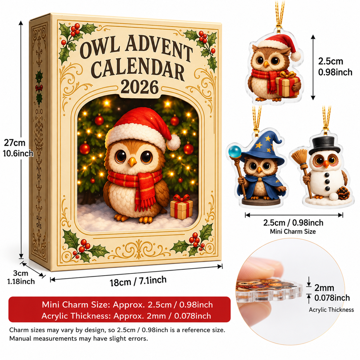 Owl Advent Calendar