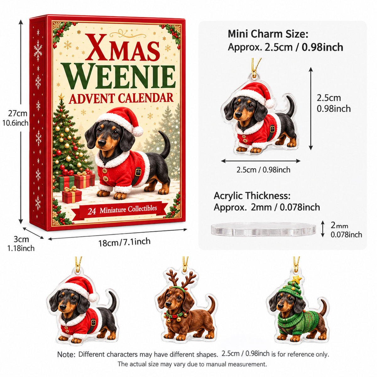 Dachshund Advent Calendar