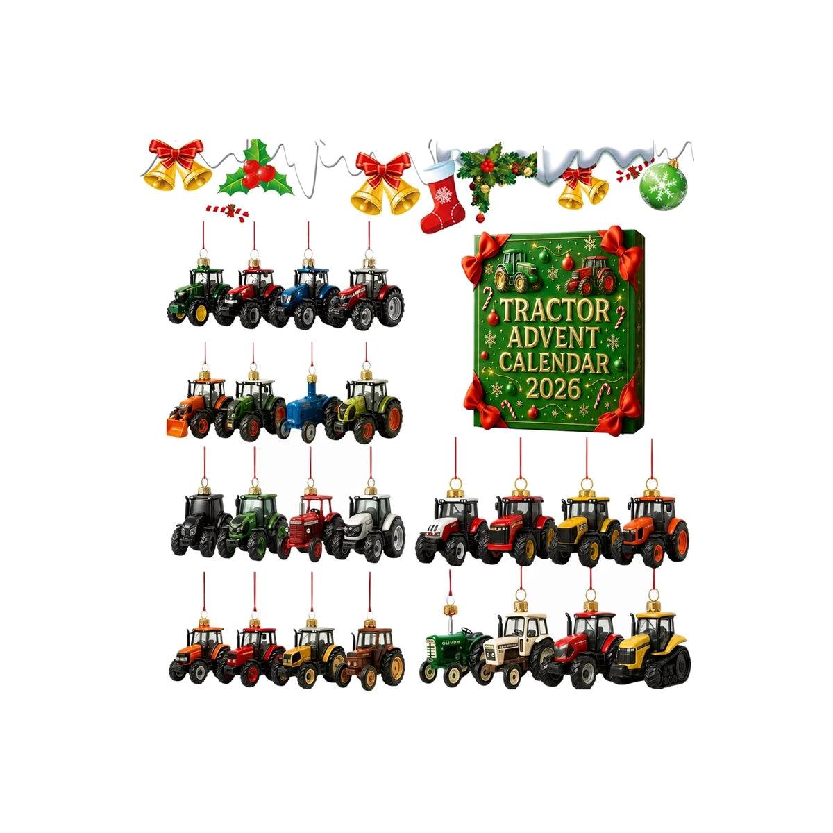 DFY retail hero v2 — Tractor Advent Calendar — original artwork