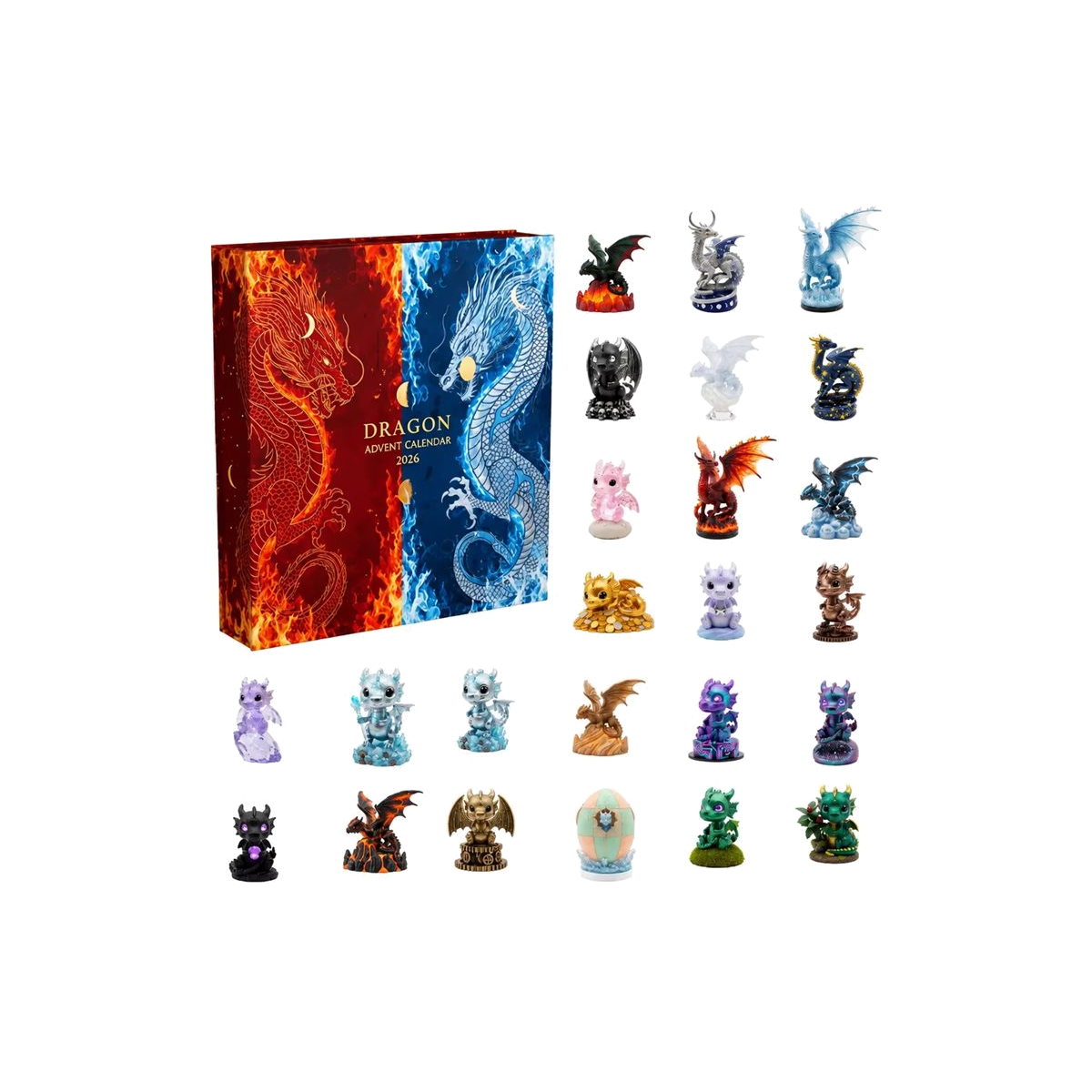 DFY retail hero v2 — Dragon Advent Calendar — original artwork