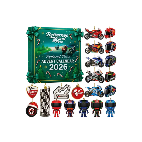 DFY retail hero v2 — Rytternes Grand Prix Advent Calendar — original artwork