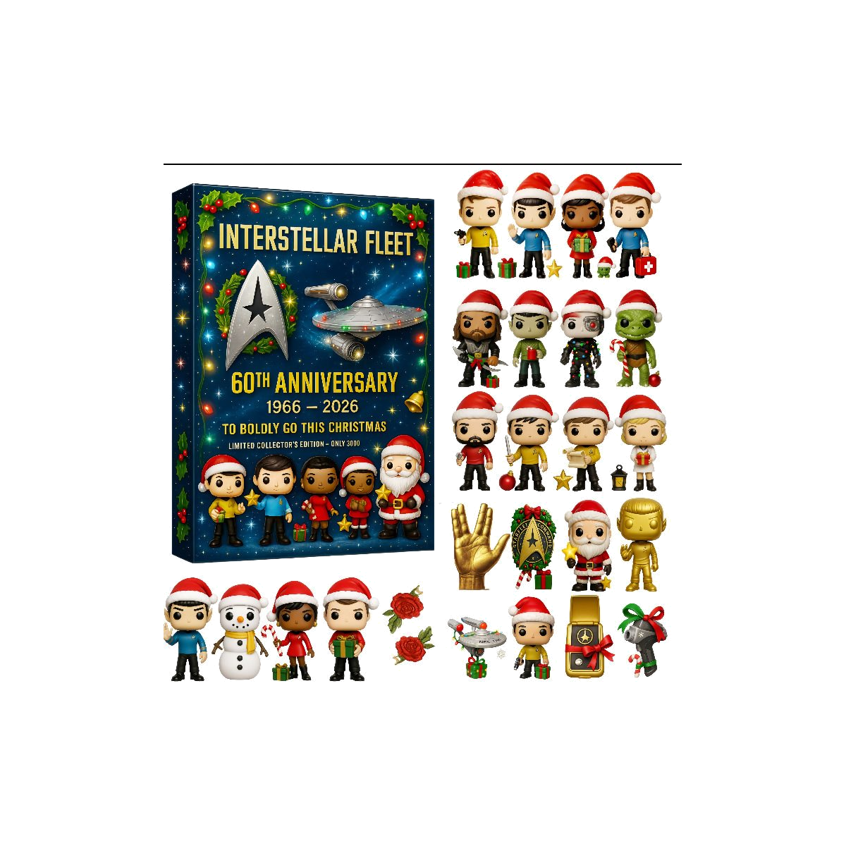 DFY retail hero v2 — Star Trek Advent Calendar — original artwork