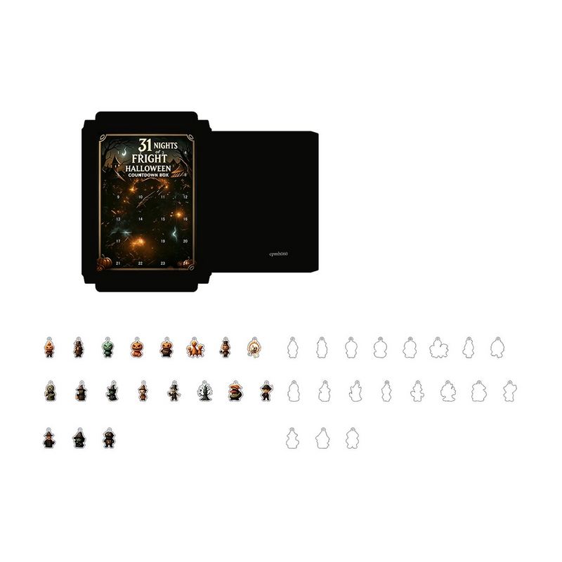 Spooky Halloween Advent Calendar — gift set