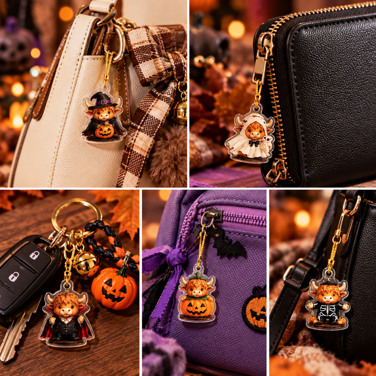 Halloween Highland Cow Advent Calendar