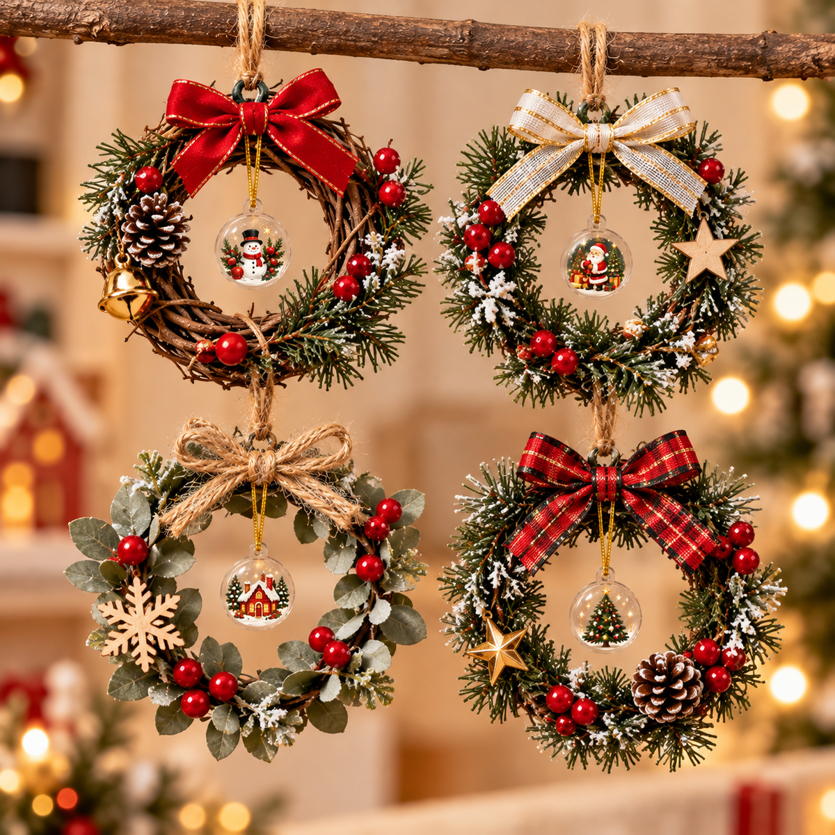 Christmas Snow Globe Advent Calendar