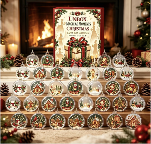 Christmas Snow Globe Advent Calendar