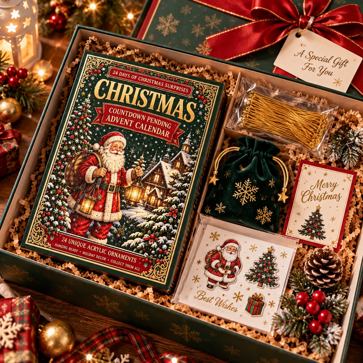 Santa Claus Advent Calendar
