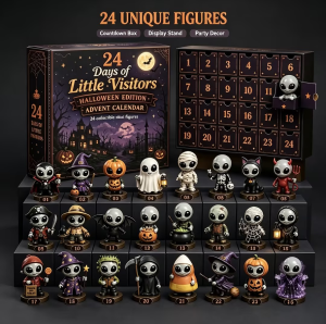 Spooky Cute Alien Advent Calendar
