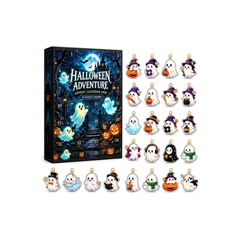 Cute Ghost Advent Calendar — gift set