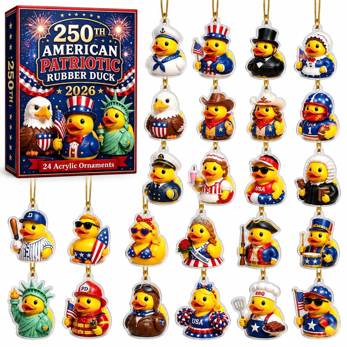 Yellow Duck Mystery Box Advent Calendar