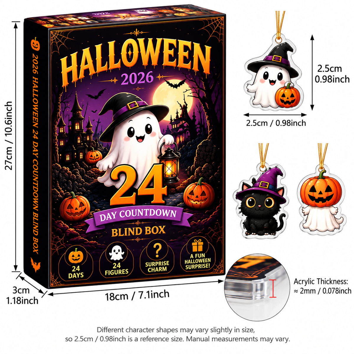 Witch's Potion & Ghost Advent Calendar