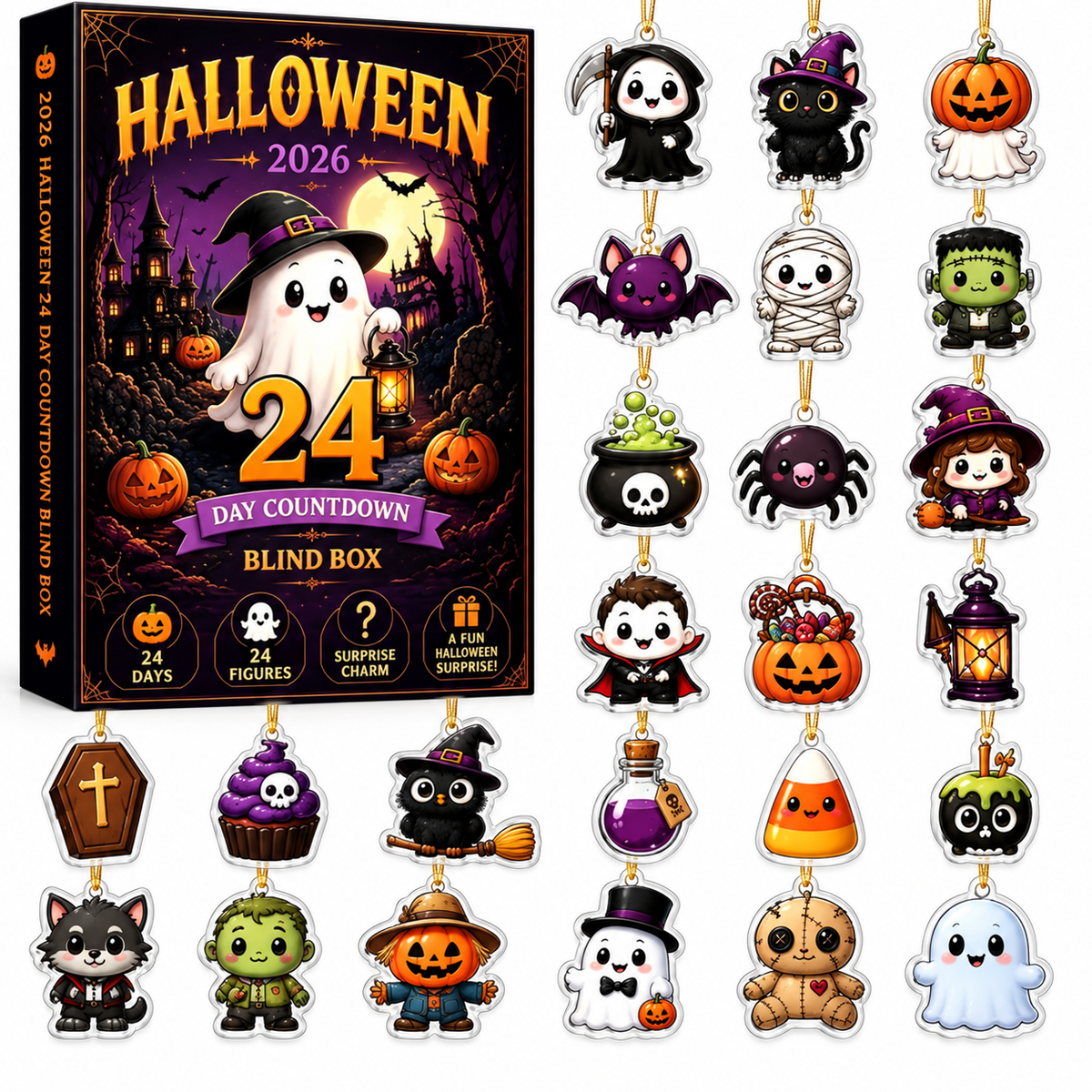 Witch's Potion & Ghost Advent Calendar