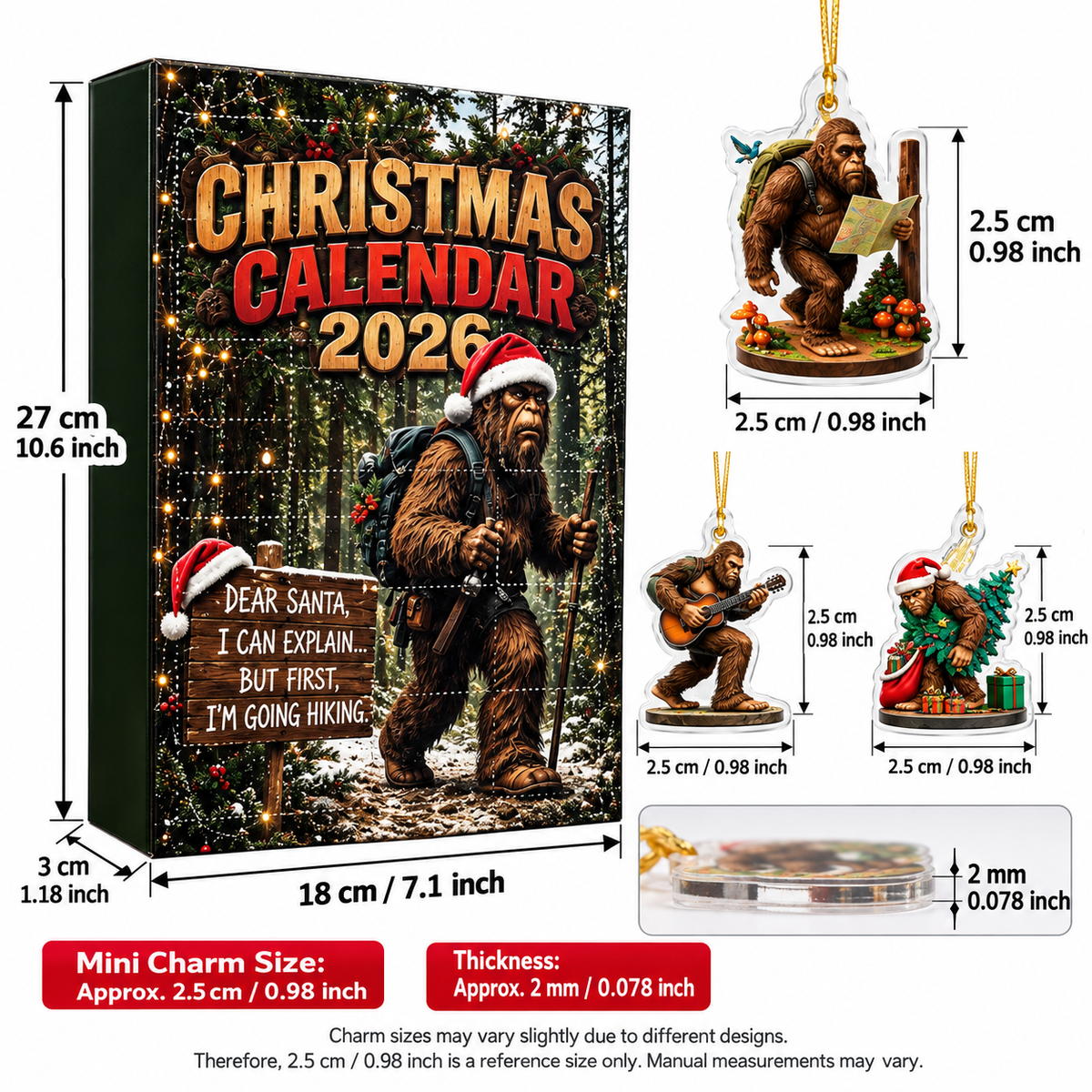 Bigfoot Advent Calendar
