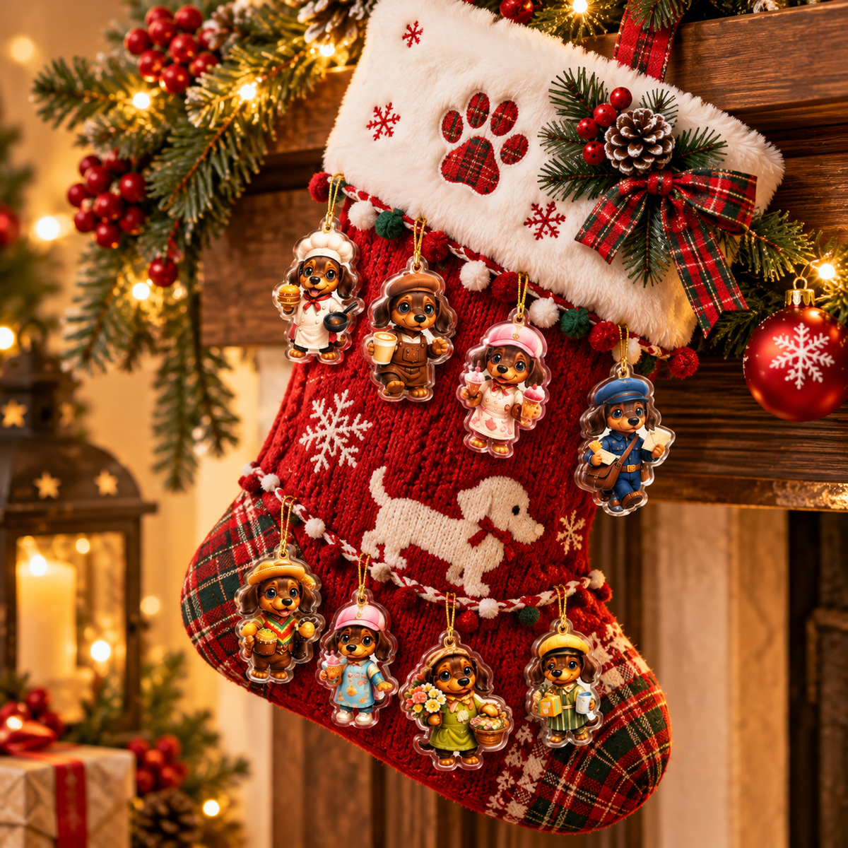 Christmas Chef Dog Advent Calendar