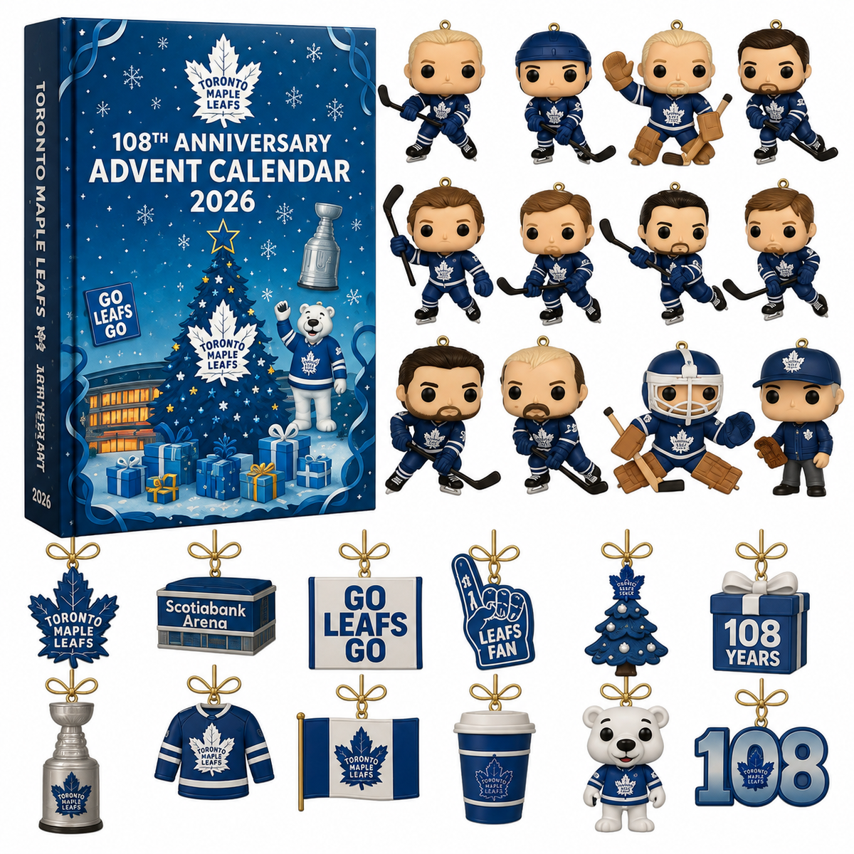 Toronto Maple Leafs 108th Anniversary Advent Calendar