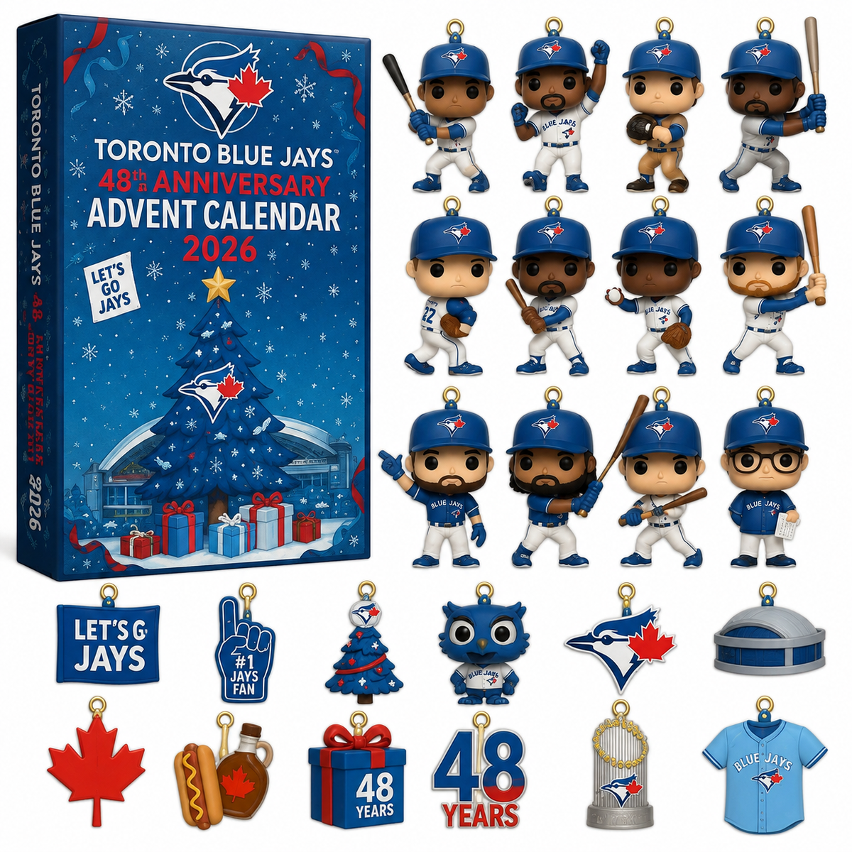Toronto Blue Jays 48th Anniversary Advent Calendar