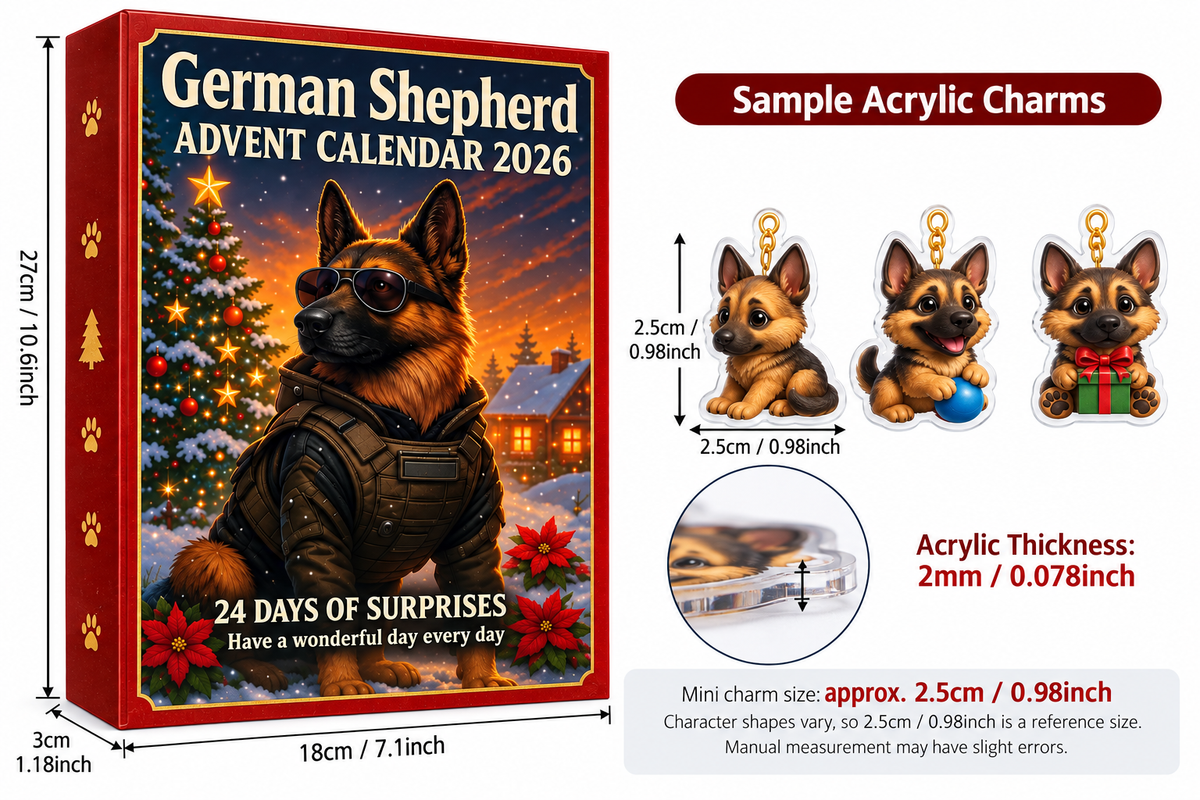 German Shepherd Advent Calendar