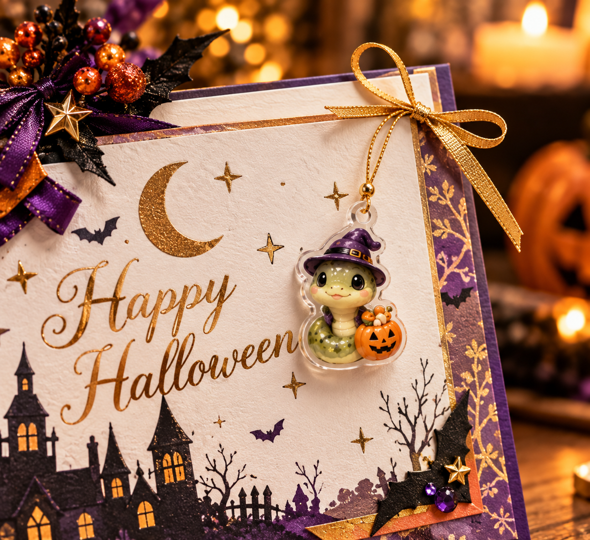 Witch Pumpkin Snake Advent Calendar