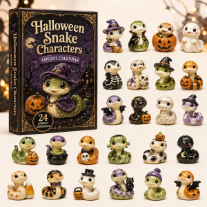 Witch Pumpkin Snake Advent Calendar