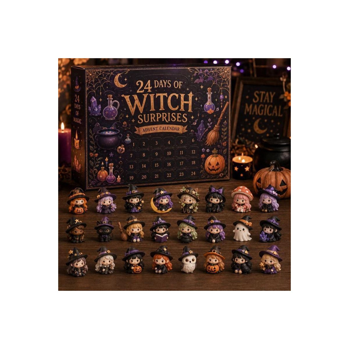 DFY retail hero v2 — Witch Wonders Advent Calendar — original artwork