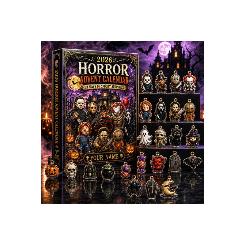 Horror Character Candy Advent Calendar — gift set