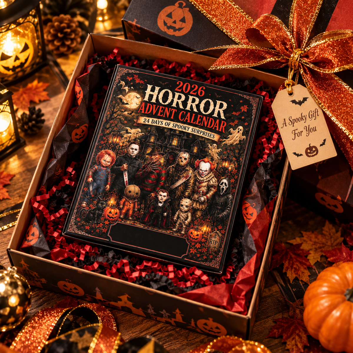 Horror Character & Pumpkin Advent Calendar
