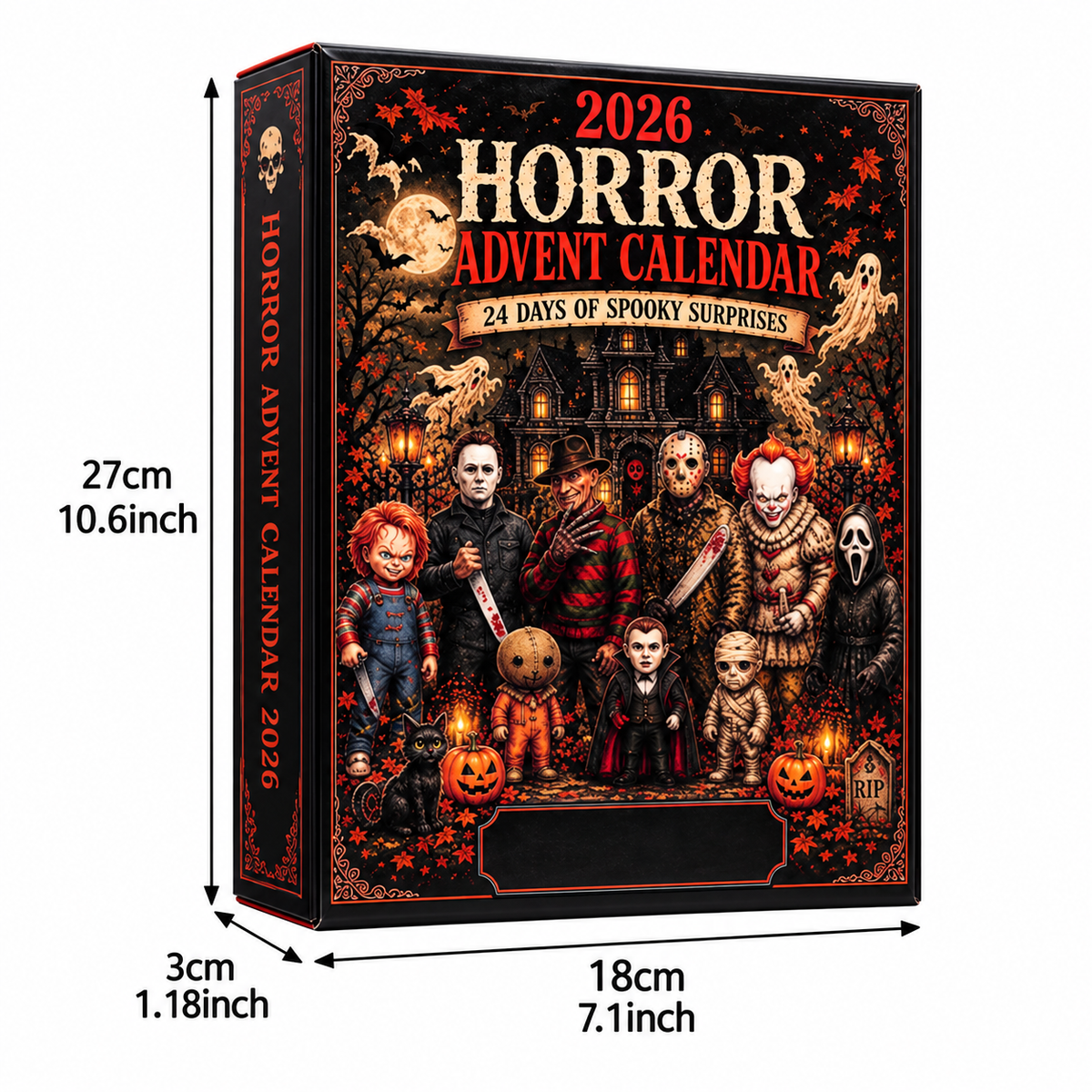 Horror Character & Pumpkin Advent Calendar