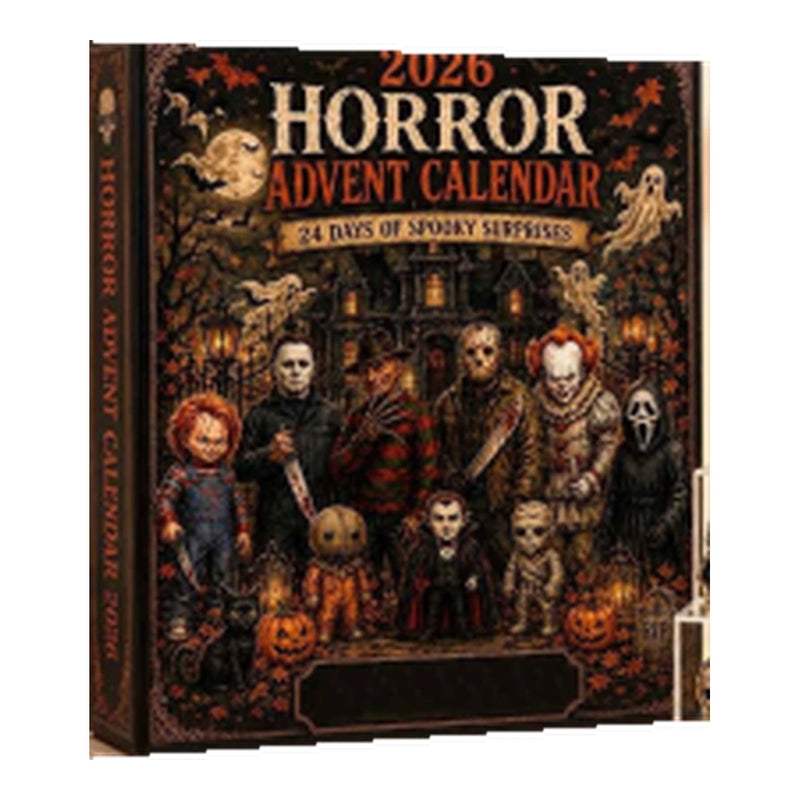 Horror Character & Pumpkin Advent Calendar — gift set