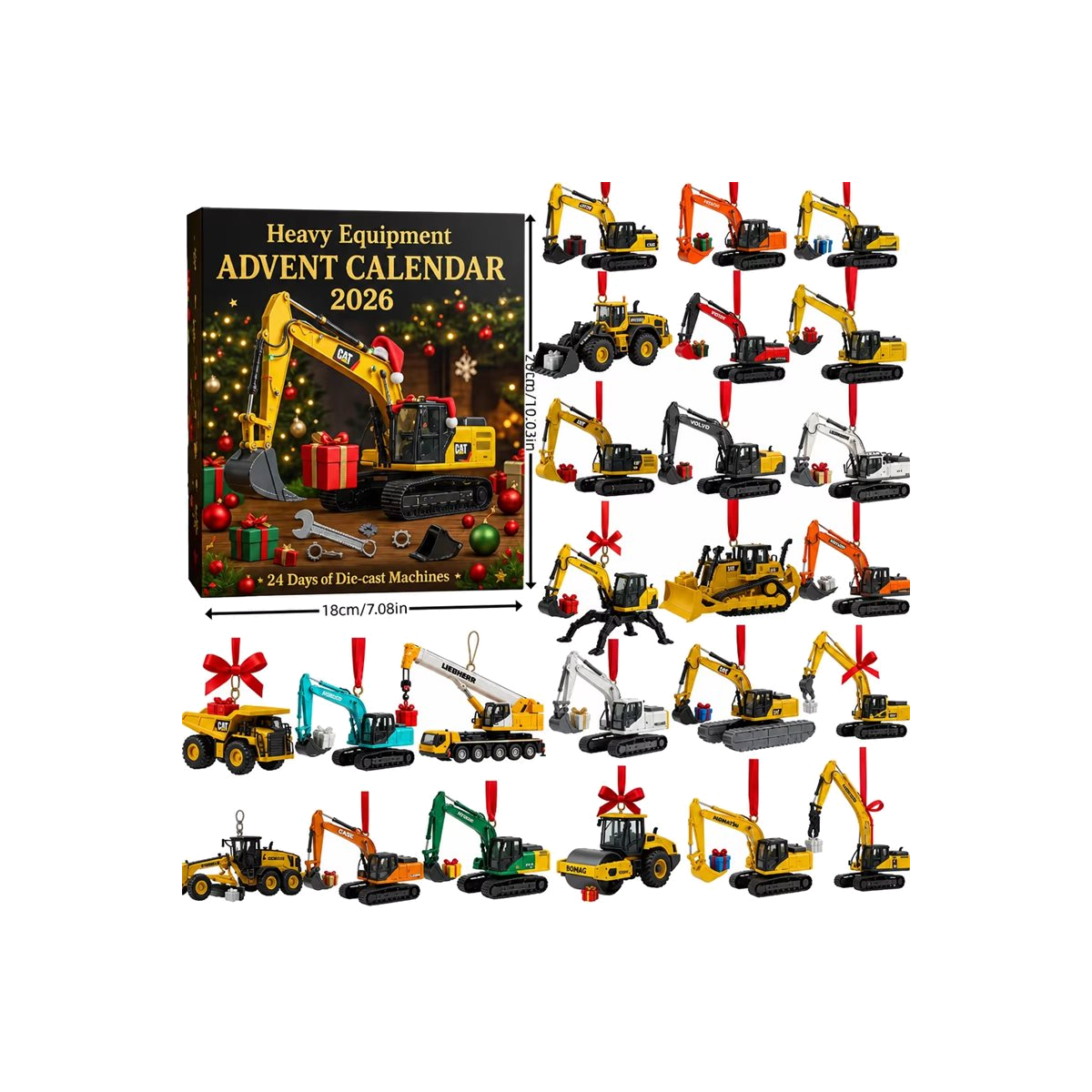 DFY retail hero v2 — Construction Vehicle Advent Calendar — original artwork