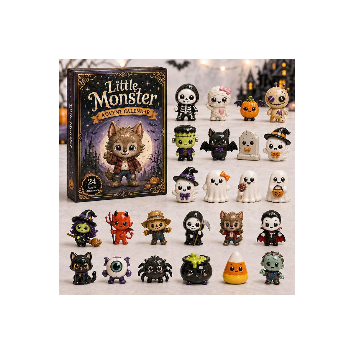 DFY retail hero v2 — Happy Halloween Mystery Box Advent Calendar — original artwork