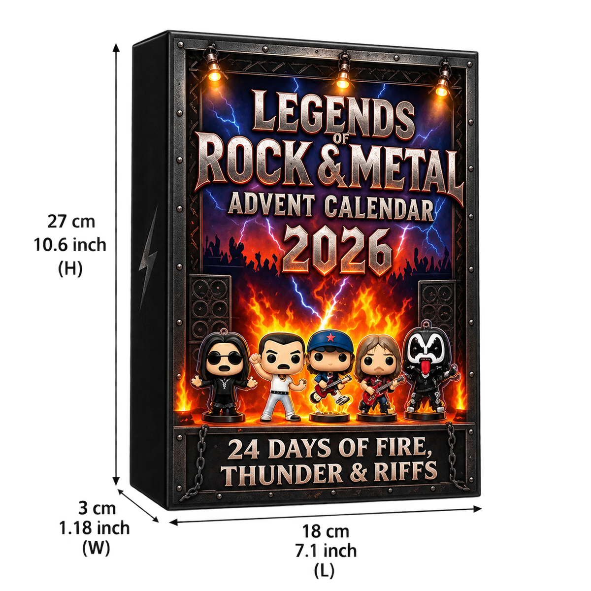 Rock Band Advent Calendar