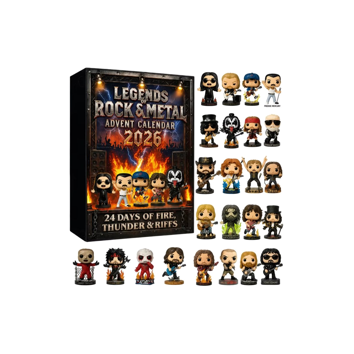 DFY retail hero v2 — Rock Band Advent Calendar — original artwork