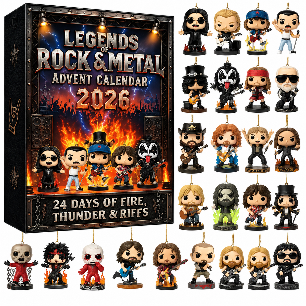Rock Band Advent Calendar