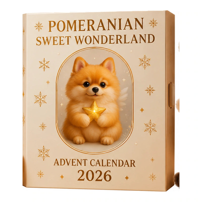 Pomeranian Advent Calendar — gift set