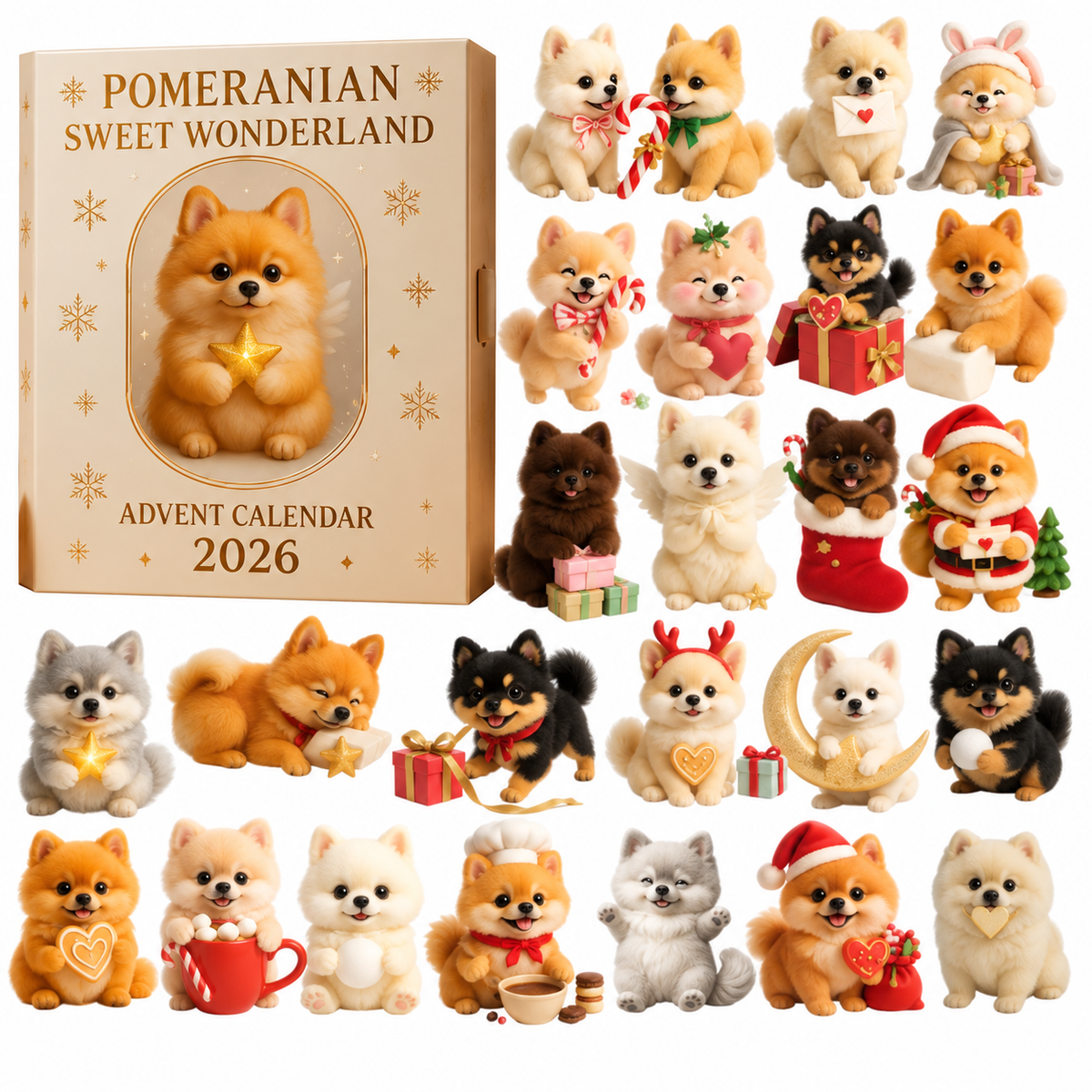 Pomeranian Advent Calendar